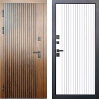 Металлическая дверь Guard Протерма мдф/мдф Винорит патина/белый (96х205, левая) в Гродно