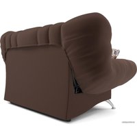 Диван Мебель-АРС Гольф (микровелюр, коричневый люкс)