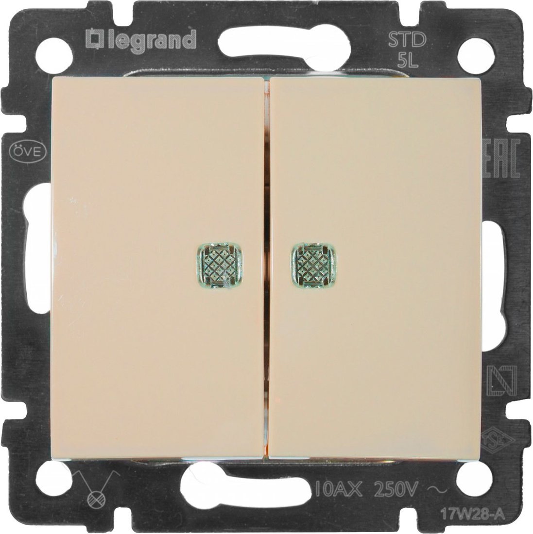 

Выключатель Legrand Valena 695630 (слоновая кость)