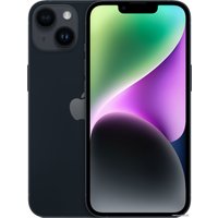 Смартфон Apple iPhone 14 512GB Восстановленный by Breezy, грейд C (полуночный)