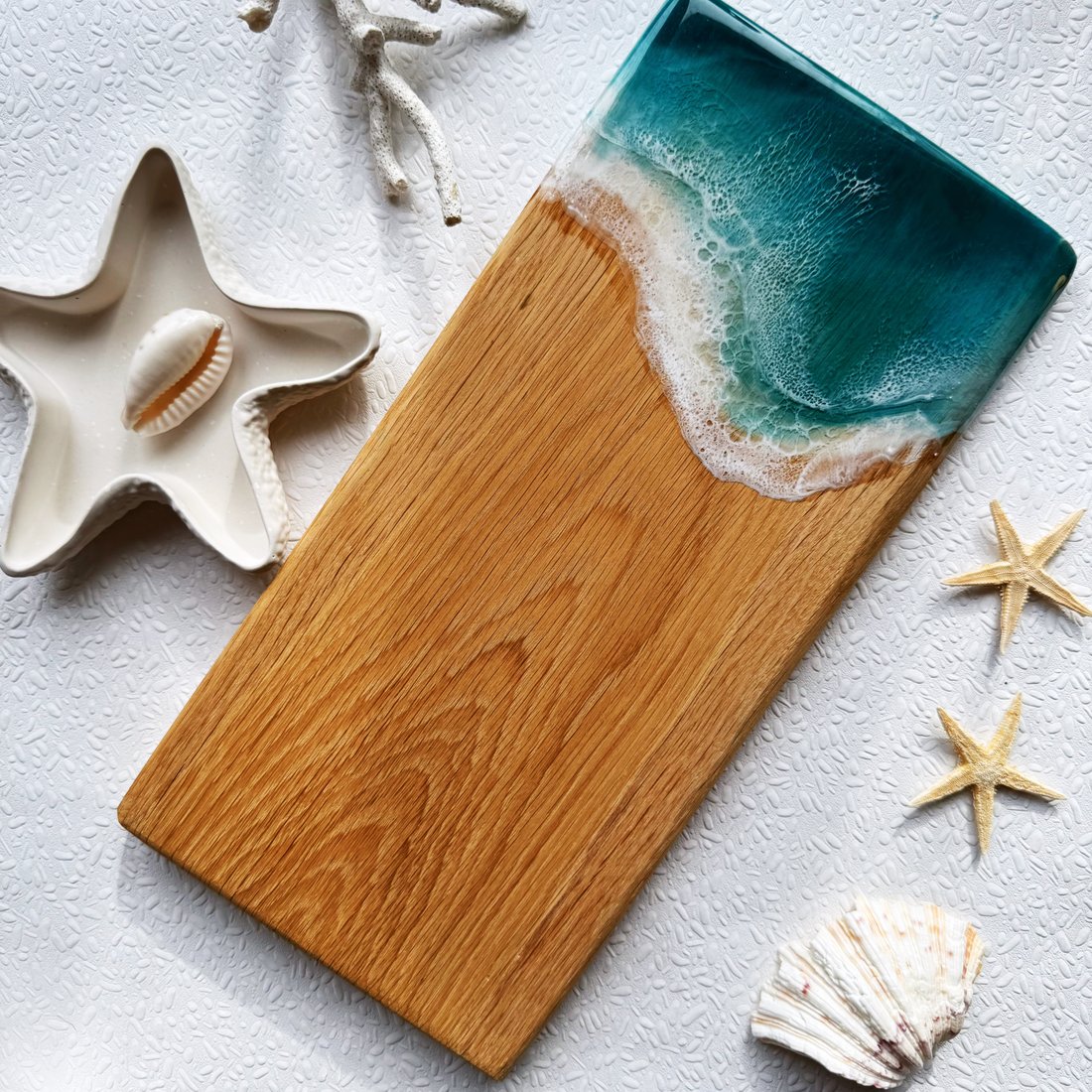 

Сервировочная доска Wood_N_Sea Море зеленое