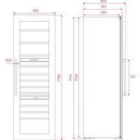 Винный шкаф TEKA Sommelier RVI 30097 GBK 113600012