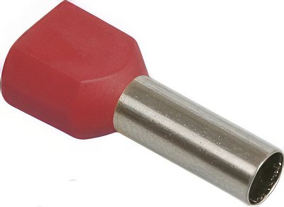 

Гильза для кабеля IEK UTE10-D75-100 (100 шт, темно-красный)