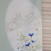 Набор полотенец Listelle Set-3 Васильки 414001