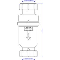 Сифон McAlpine MRNRV32C-PB