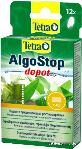 Средство от водорослей Tetra AlgoStop Depot 12 шт