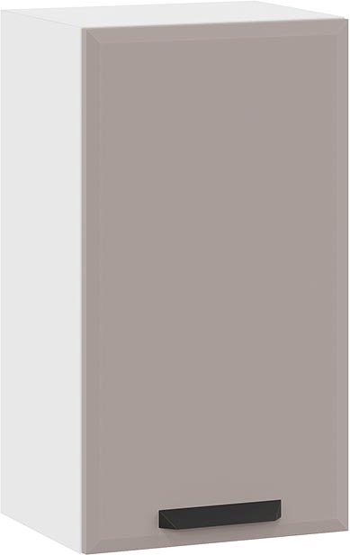 

Шкаф навесной Трия Тиана 1В4 (белый/мокко супермат)