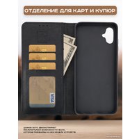 Чехол для телефона Case Book для Honor X7b (темно-красный)