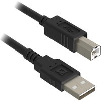 Кабель Defender USB Type-A - USB Type-B (5 м, черный)