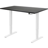 Стол для работы стоя ErgoSmart Unique Ergo Desk 1360x800x36мм (дуб мореный/белый)