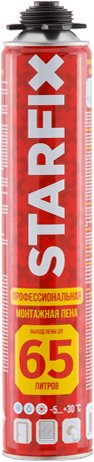 

Монтажная пена Starfix Foam Pro 65 SM-87465-1 (850 мл)