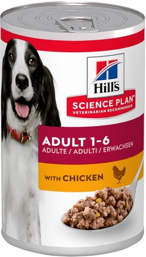 

Консервированный корм для собак Hill's Science Plan Adult с курицей 370 г