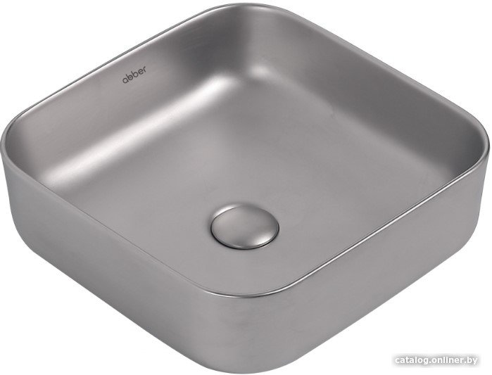 Умывальник Abber Rechteck AC2211MS (серебро матовый)