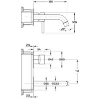 Смеситель Maxonor Pure Life PL7387-16