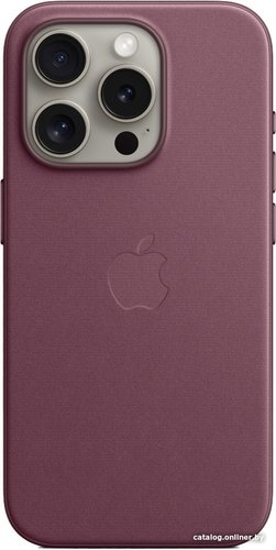 Чехол для телефона Apple MagSafe FineWoven Case для iPhone 15 Pro (шелковица)