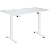 Стол для работы стоя ErgoSmart Electric Desk Slim 1200х650х25 мм (альпийский белый/белый)
