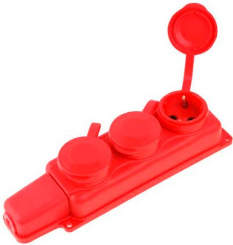 

Розетка Юпитер JP7601-10 (красный)