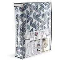 Комплект штор Amore Mio Блэкаут Печать 6ML 7222-04 150x270 73580 (серый/голубой)