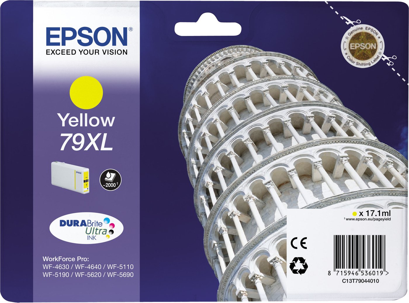 

Картридж Epson C13T79044010
