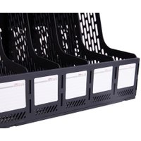 Лоток для бумаг Deli 9838 (черный)