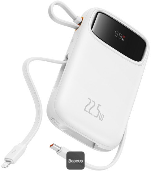 

Внешний аккумулятор Baseus Qpow2 Power Bank 20000mAh (белый)