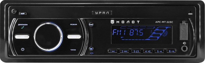 

USB-магнитола Урал Молот АРС-МТ 223С