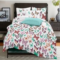 1.5-спальный комплект постельного белья СонМаркет Бабочки новые 1.5-спальный в Солигорске