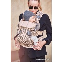 Рюкзак-переноска BabyBjorn One Cotton Mix (beige/leopard)