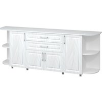 Тумба Премиум Валенсия №4 (белый/скала айс)