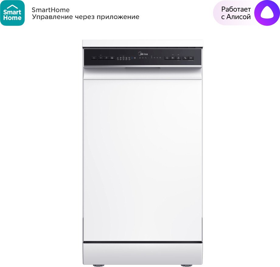 Отдельностоящая посудомоечная машина Midea MFD45S160Wi