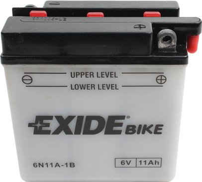 

Мотоциклетный аккумулятор Exide Conventional 6N11A-1B (11 А/ч)