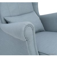 Интерьерное кресло Leset Монтего Melva 72 (рогожка, голубой)