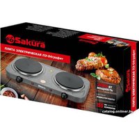 Настольная плита Sakura ПЭ-04 (графит)