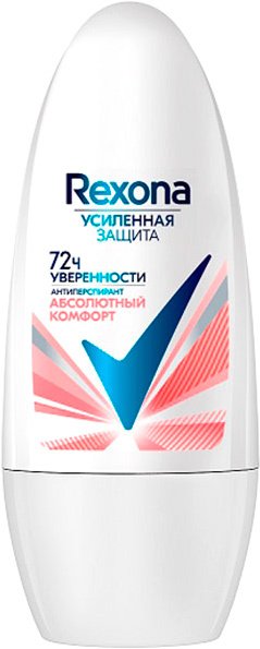 

Антиперспирант шариковый Rexona Абсолютный комфорт 50 мл