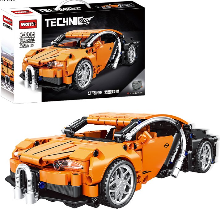 

Конструктор Woma Technic C0904 Cпорткар Бугатти
