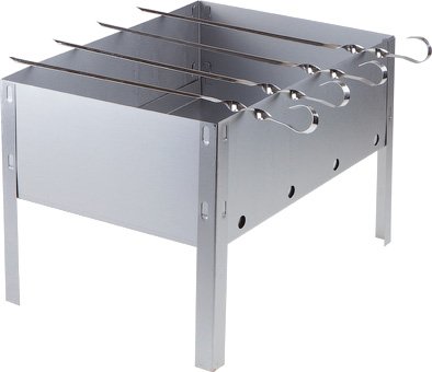 

Разборный мангал Perfecto Linea 47-750766 с шампурами