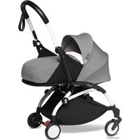 Универсальная коляска Babyzen Yoyo2 (2 в 1, белая рама, серый)