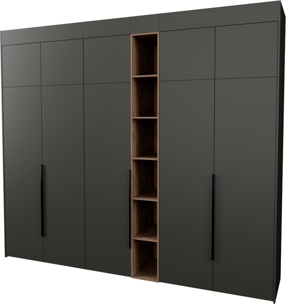 

Шкаф распашной Рэйгрупп S274-В13-3-WKW В13-3 (дуб веллингтон/кобальт)