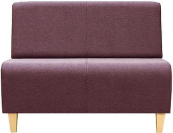 Диван Brioli РудиД двухместный (рогожка, J10 сиреневый)