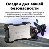 Видеорегистратор-GPS информатор (2в1) NAVITEL M800 Dual