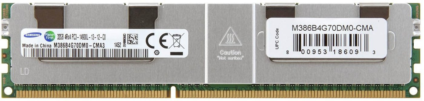 

Оперативная память Samsung 32GB DDR3 PC3-14900 M386B4G70DM0-CMA