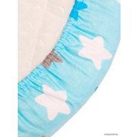 Простыня Amarobaby Прянички AMARO-5101-PG (голубой)