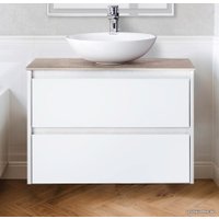  BelBagno Тумба под умывальник Kraft-700-2C-SO-BO (bianco opaco)