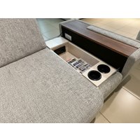 П-образный диван Треви Карат Люкс (серый)