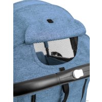 Коляска прогулочная «книга» Amarobaby Voyager (синий)