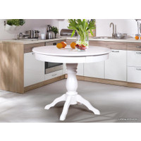 Кухонный стол Мебель-класс Гелиос (белый)