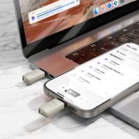 USB Flash Borofone BUD6 16GB (серебристый)