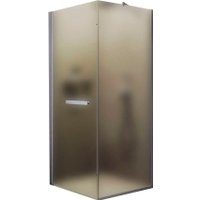 Душевой уголок MaybahGlass MGY-1350-5 (сатин стекло/хром матовый)