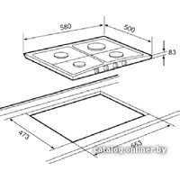 Варочная панель TEKA EH 60 4G AI AL TR CI NAT BEIGE MG