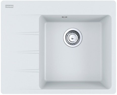 

Кухонная мойка Franke Centro CNG 611/211-62 TL Fragranite 114.0639.704 (белый)